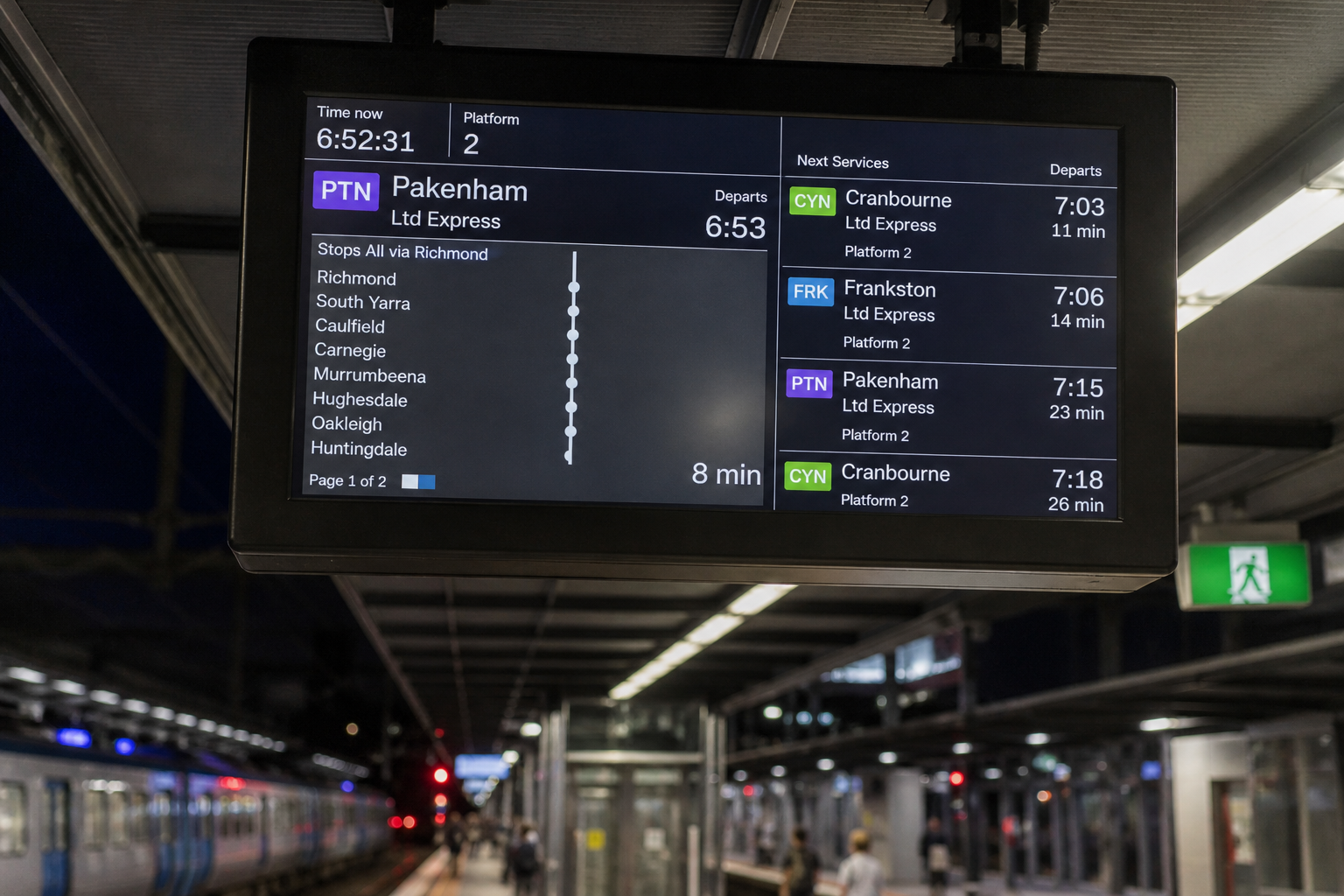 Digital signage for public transport: a specifier’s guide