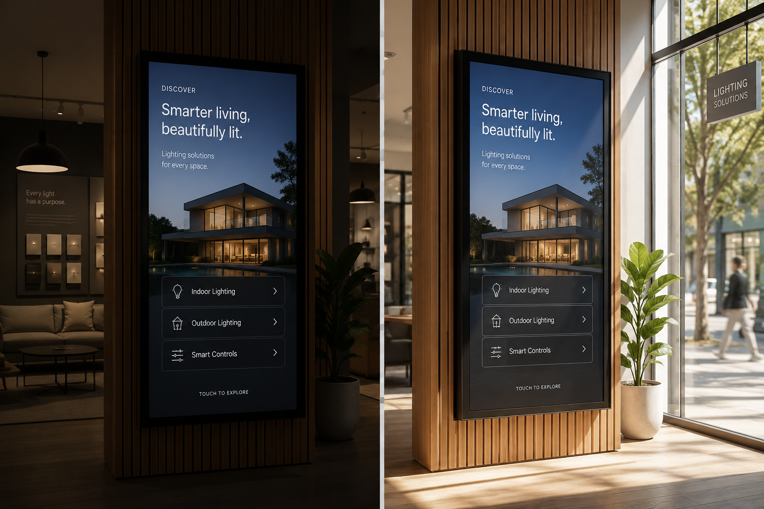 How many nits does an outdoor display screen need?