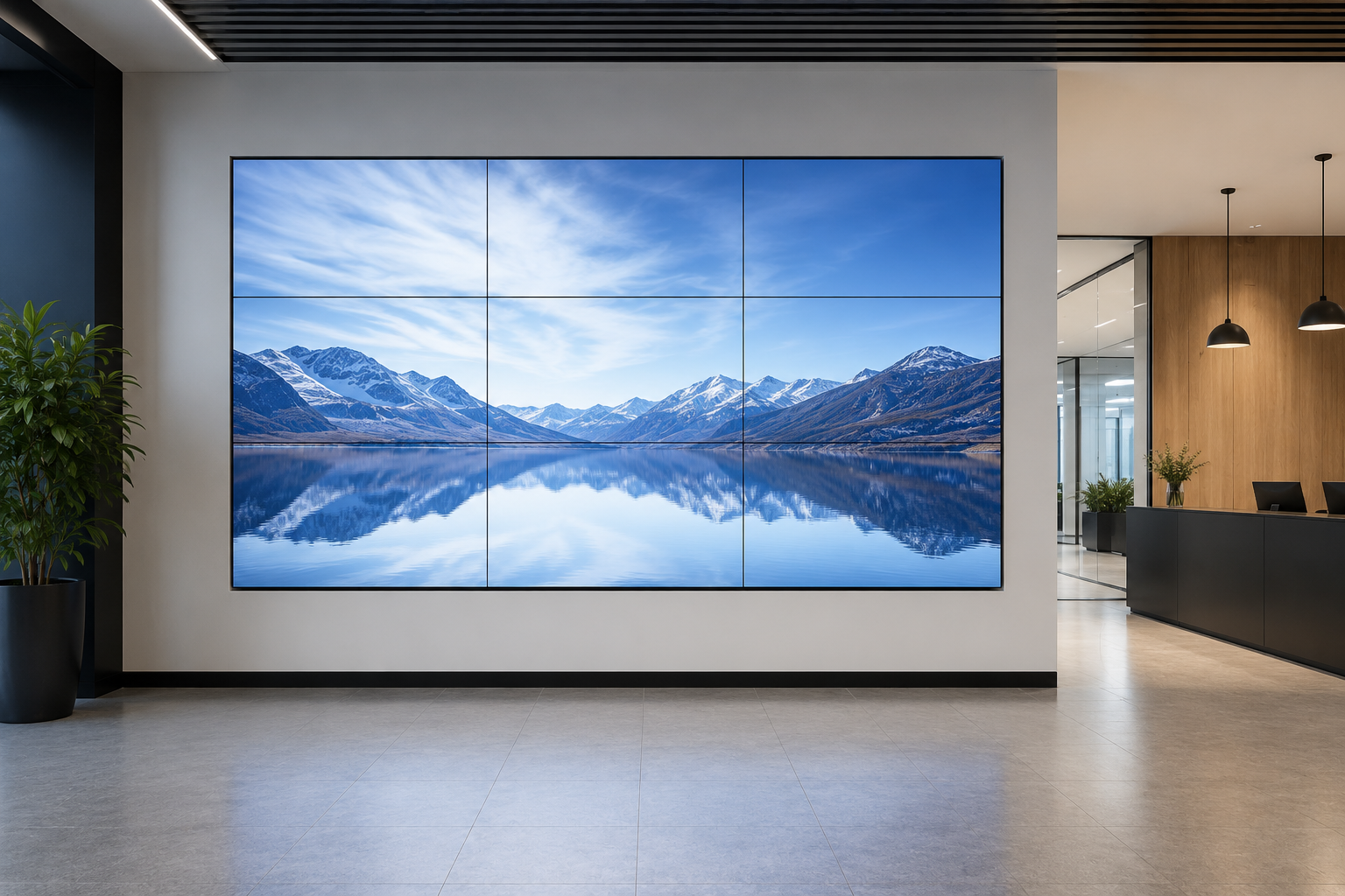 How to size and specify a video wall for your space